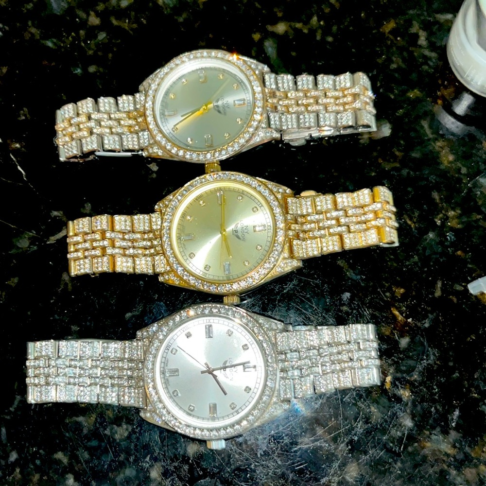 Bling rhinestone watches